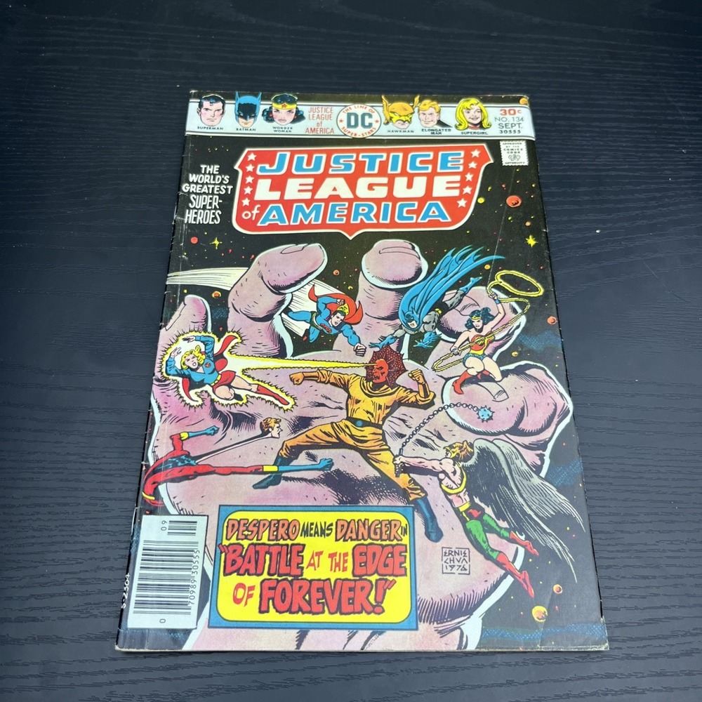 Justice League Of America #134 DC Comics 1976 Bronze Age‎ Comic